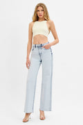 High Rise Wide Leg Jeans