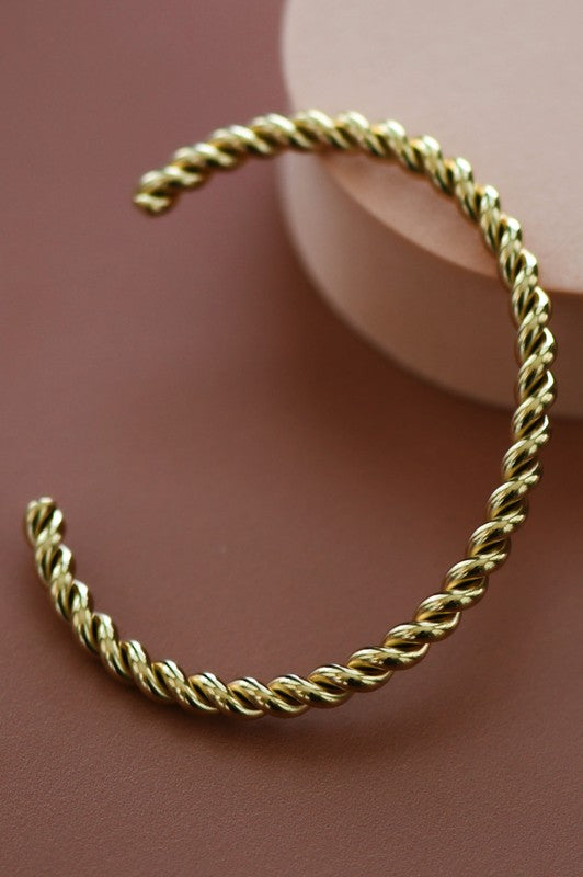Twisted Cuff Bracelet