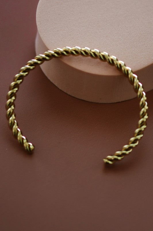 Twisted Cuff Bracelet
