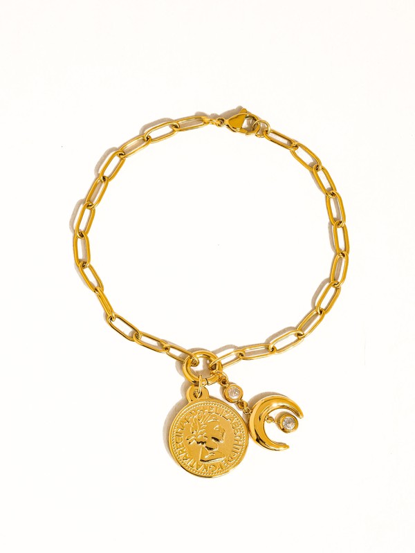 Celestial Coin Bracelet