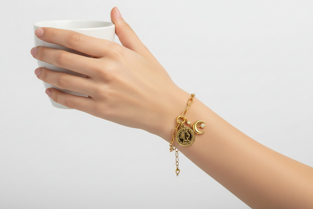 Celestial Coin Bracelet