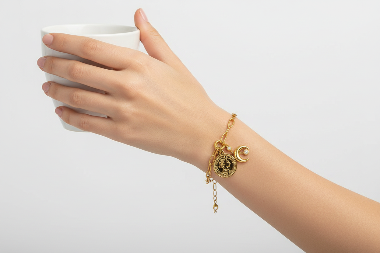 Celestial Coin Bracelet