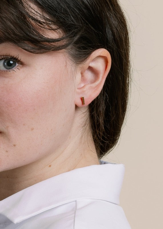 Alexis Stud Earring - Gold