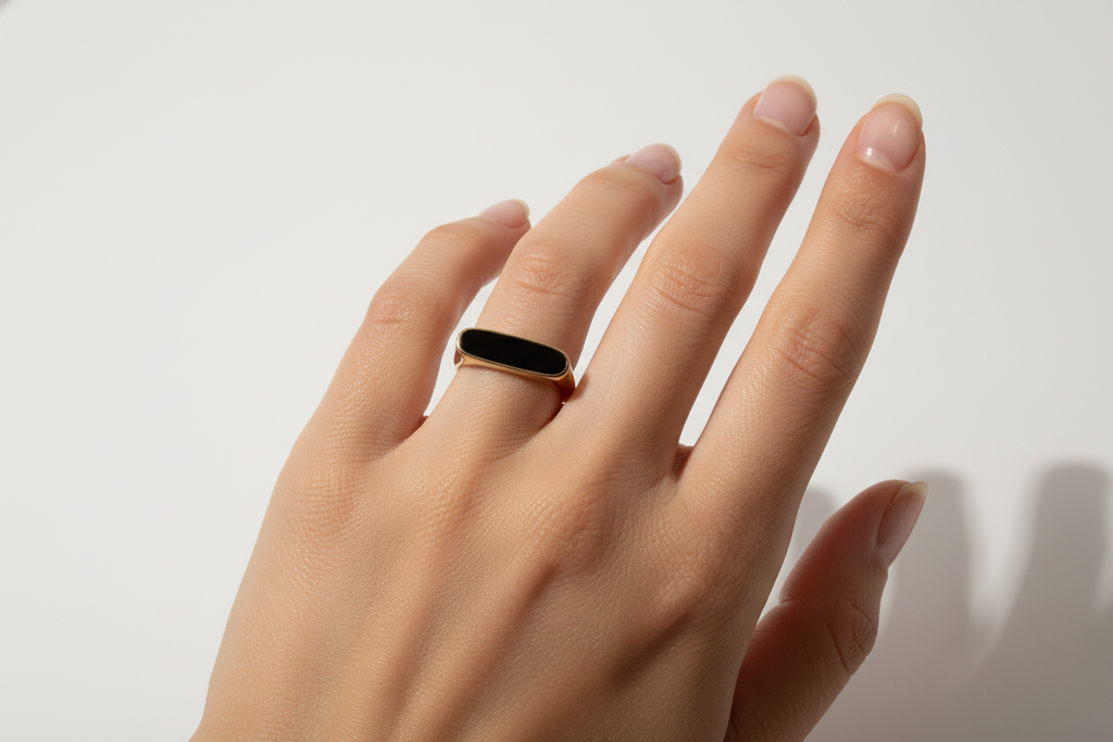 Onyx Signet Ring