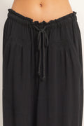 Comfy Elastic Hem Drawstring Pants