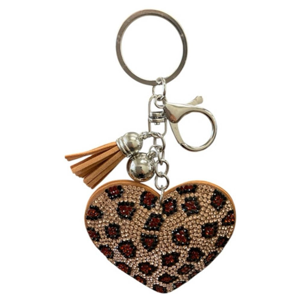 Leopard Key Charm