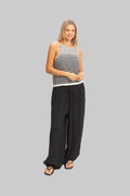 Elastic Hem Drawstring Pants