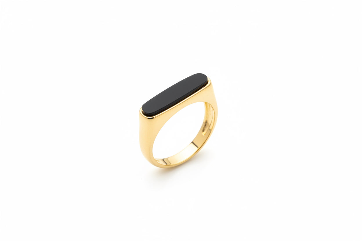 Onyx Signet Ring