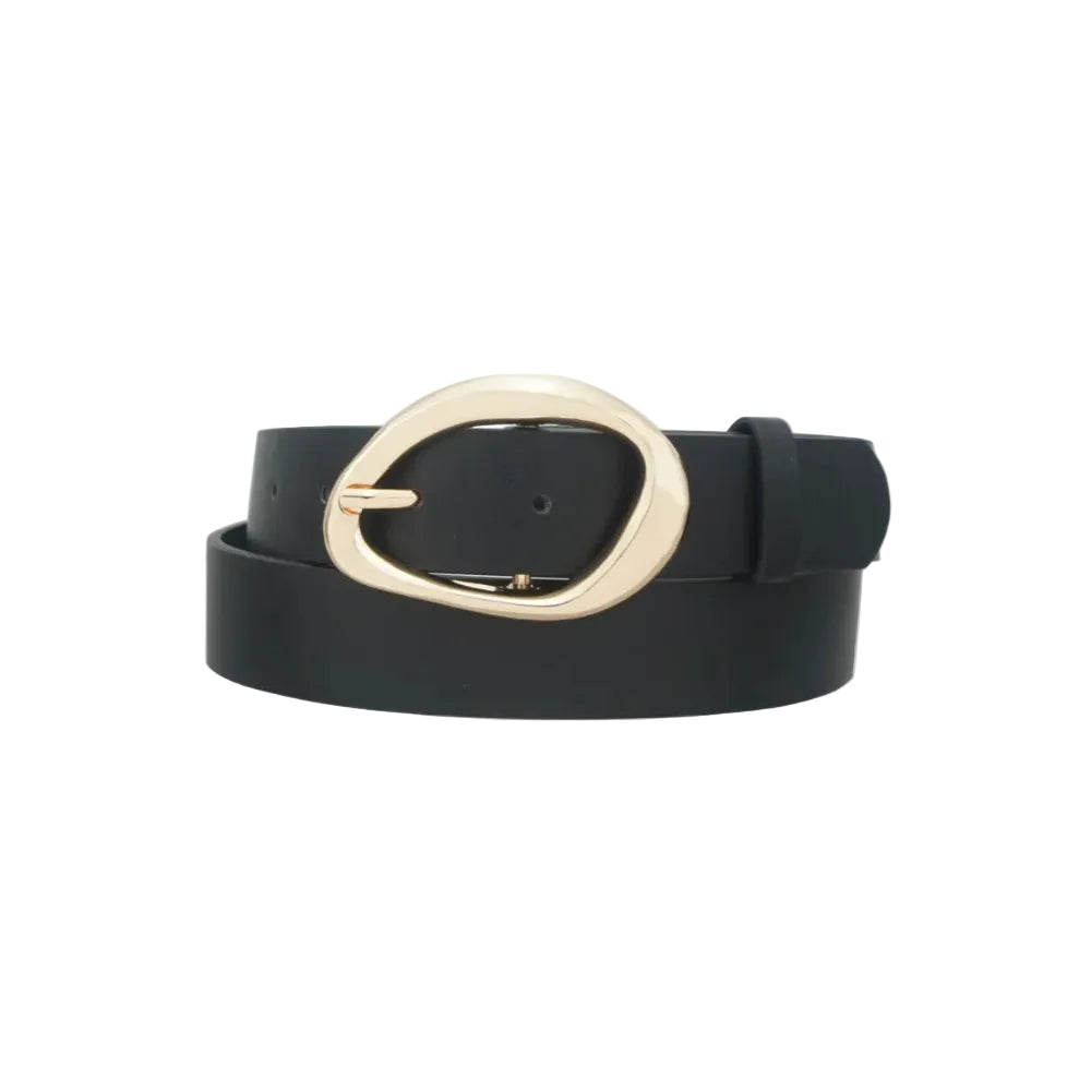 Organic Oval Buckle Belt