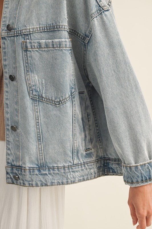 Back Pleated Jacket, Woven Cotton Jacket