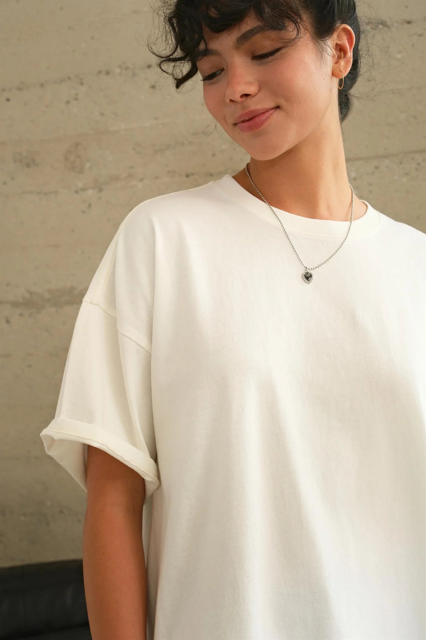 Oversized Mineral Wash T-Shirt