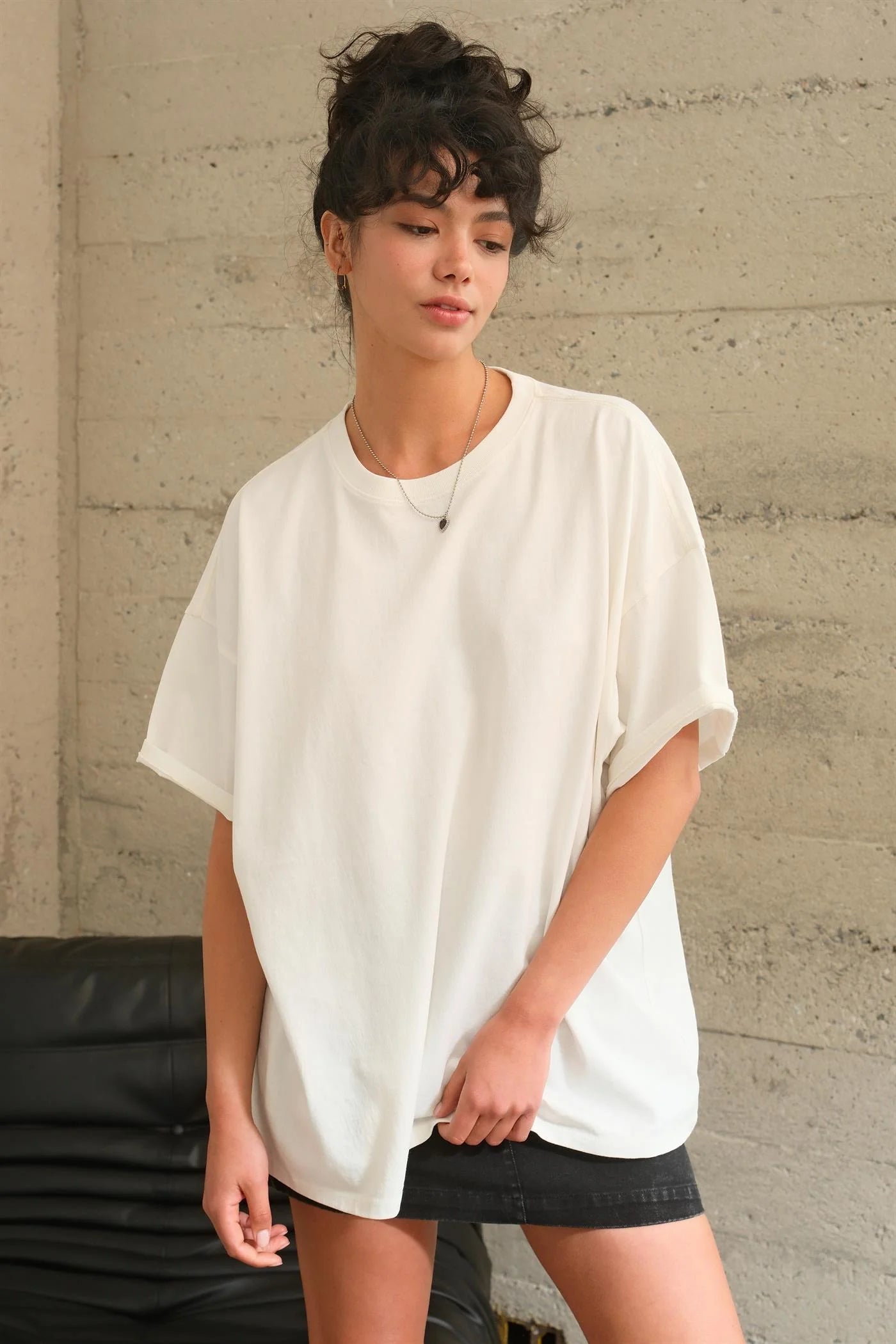 Oversized Mineral Wash T-Shirt