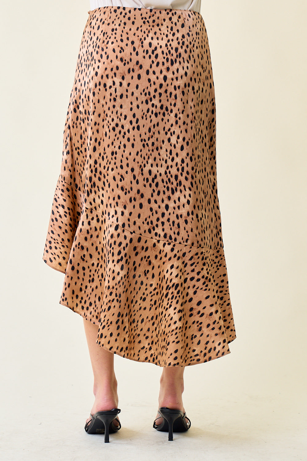 Asymmetrical Midi Skirt