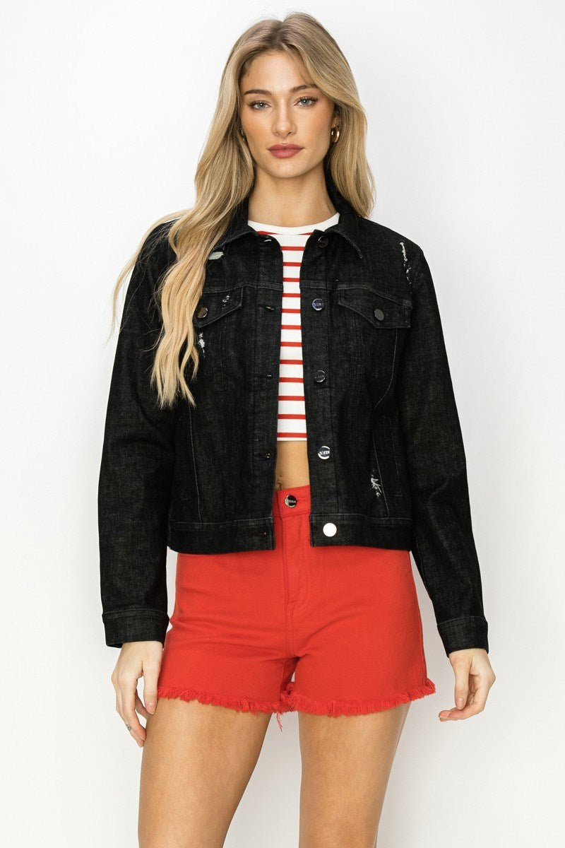 Vintage Washed Denim Jacket