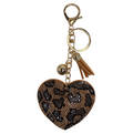Cheetah Key Charm