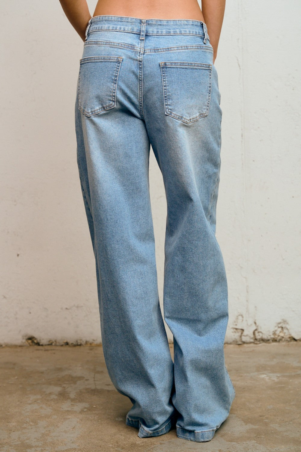 High Rise Wide Leg Jeans