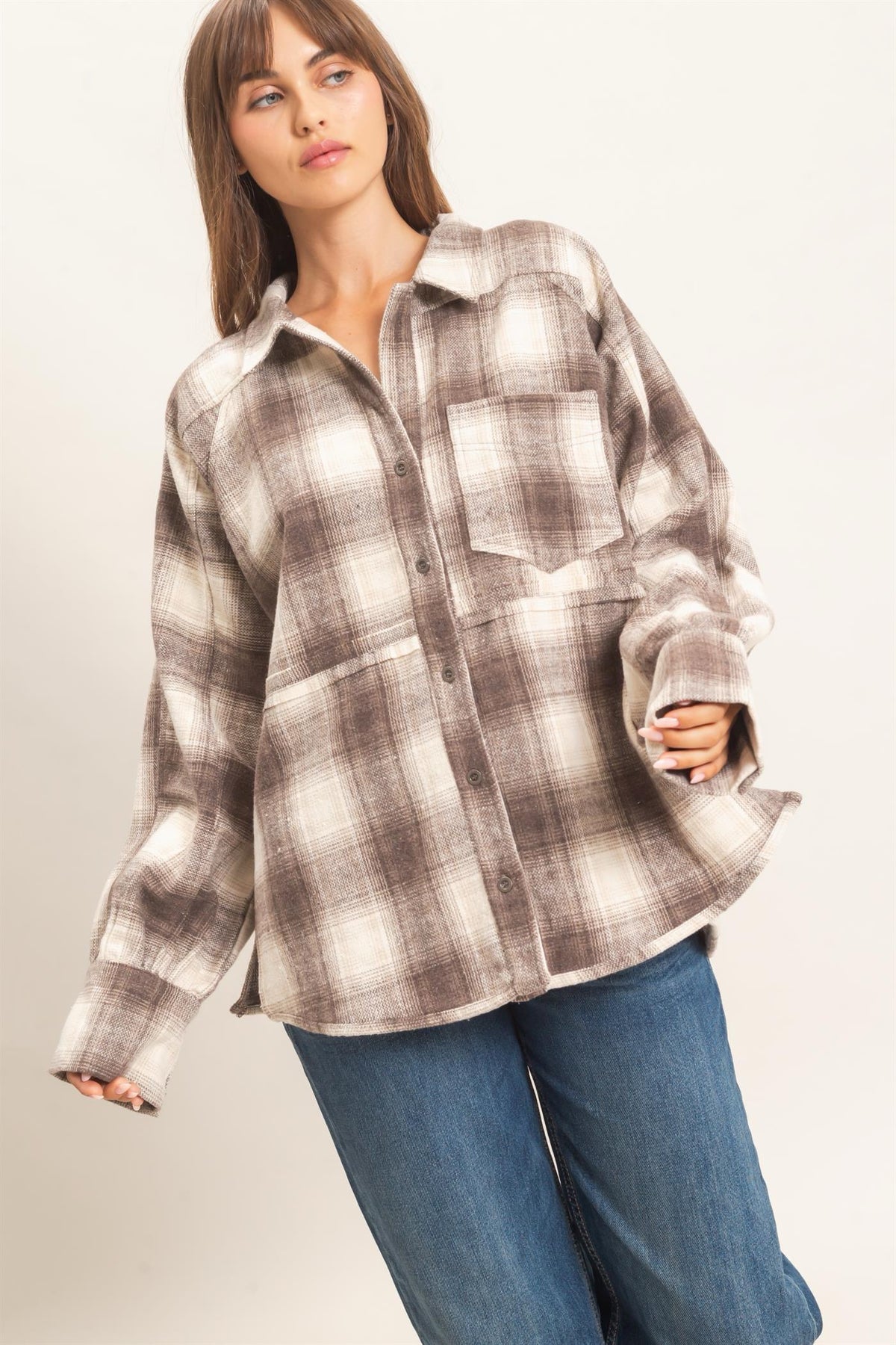 Plaid Flannel Shirt