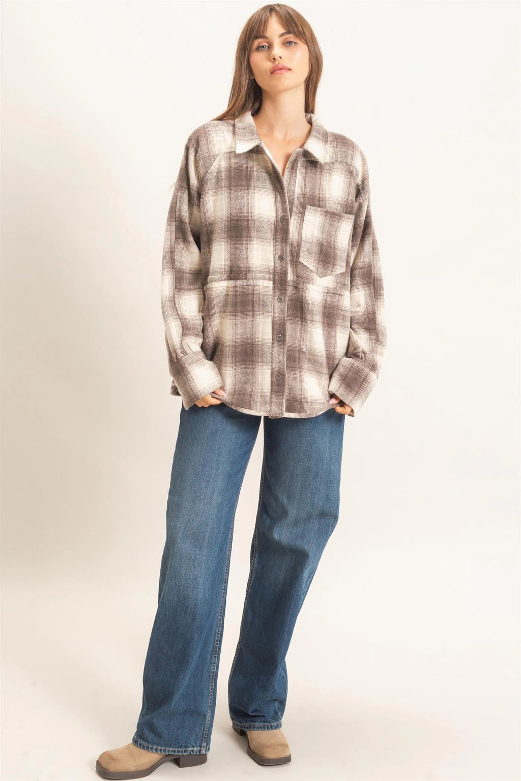 Plaid Flannel Shirt