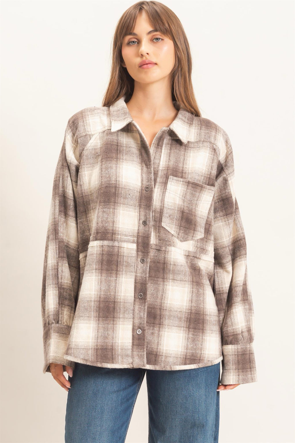 Plaid Flannel Shirt