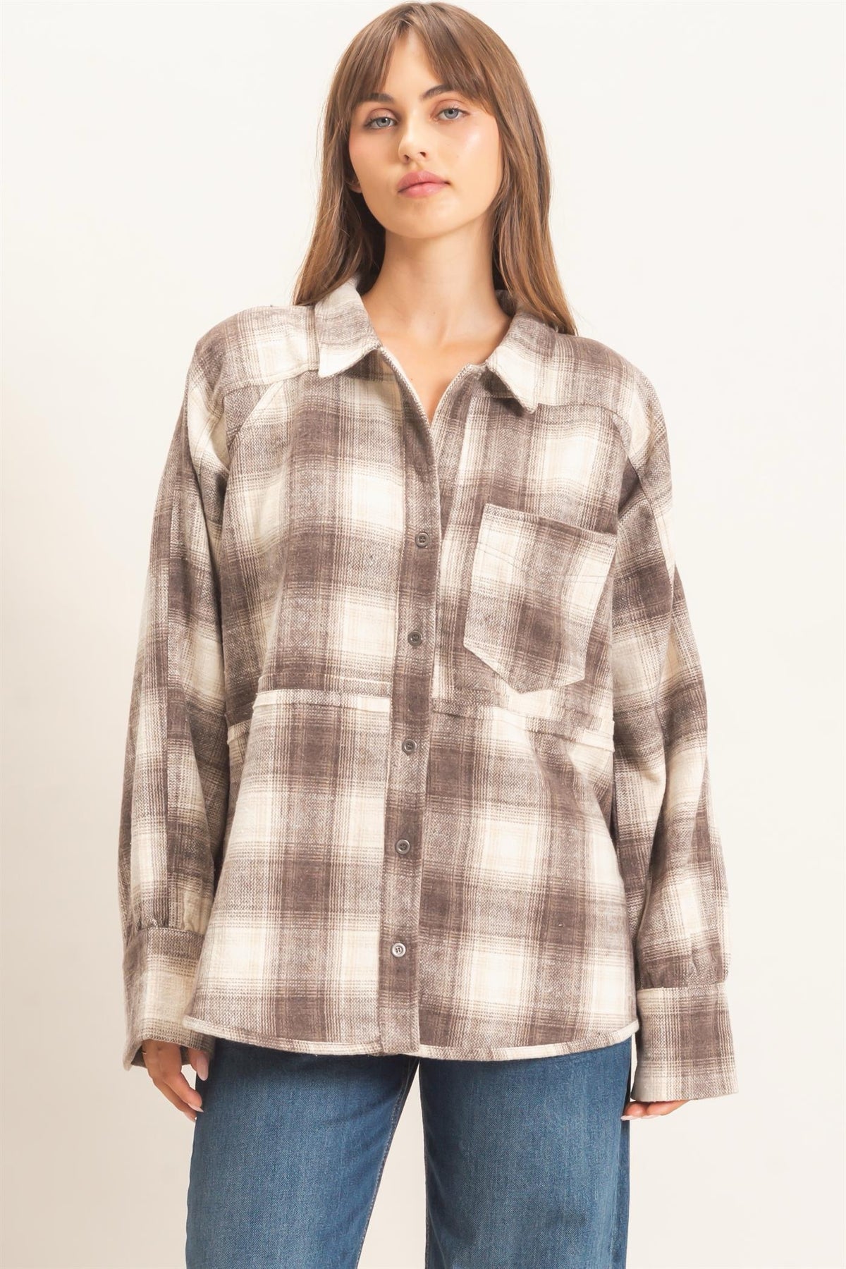 Plaid Flannel Shirt