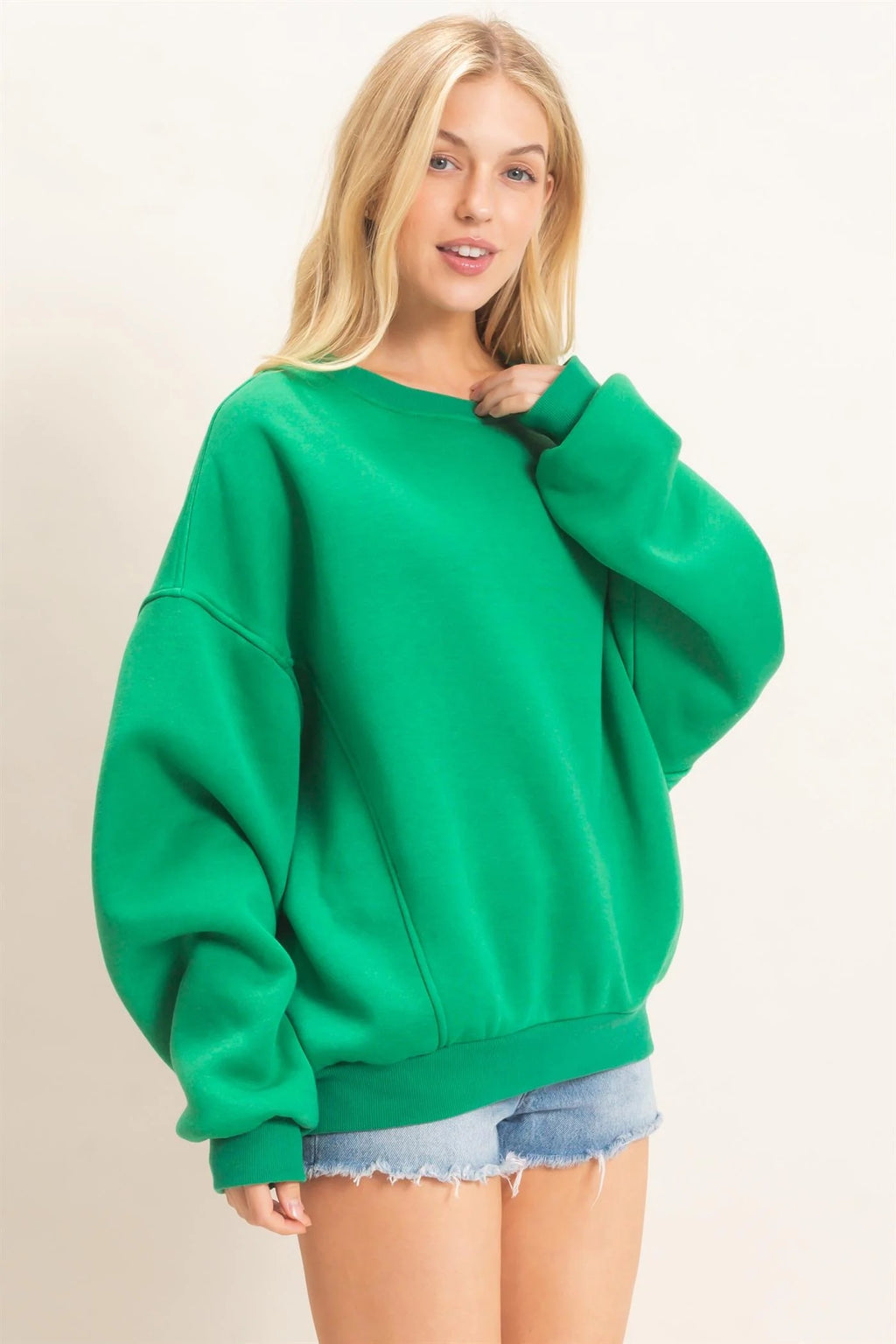 Oversized Dropped Shoulder Sweatshirt