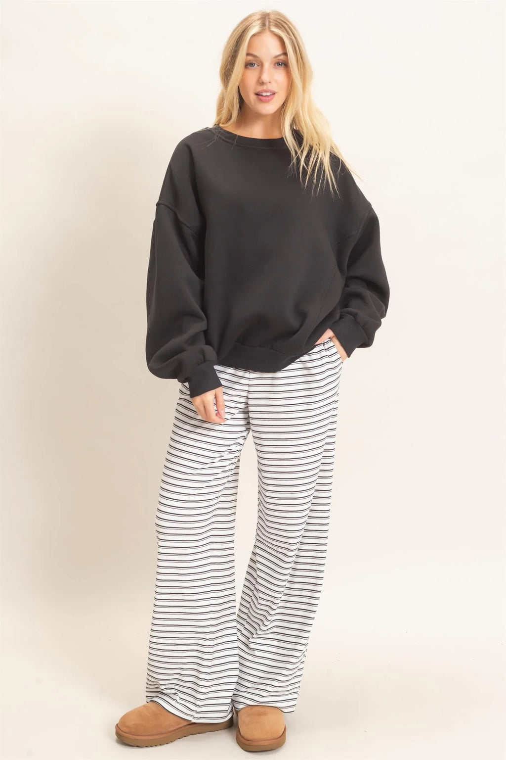 Oversized Dropped Shoulder Sweatshirt
