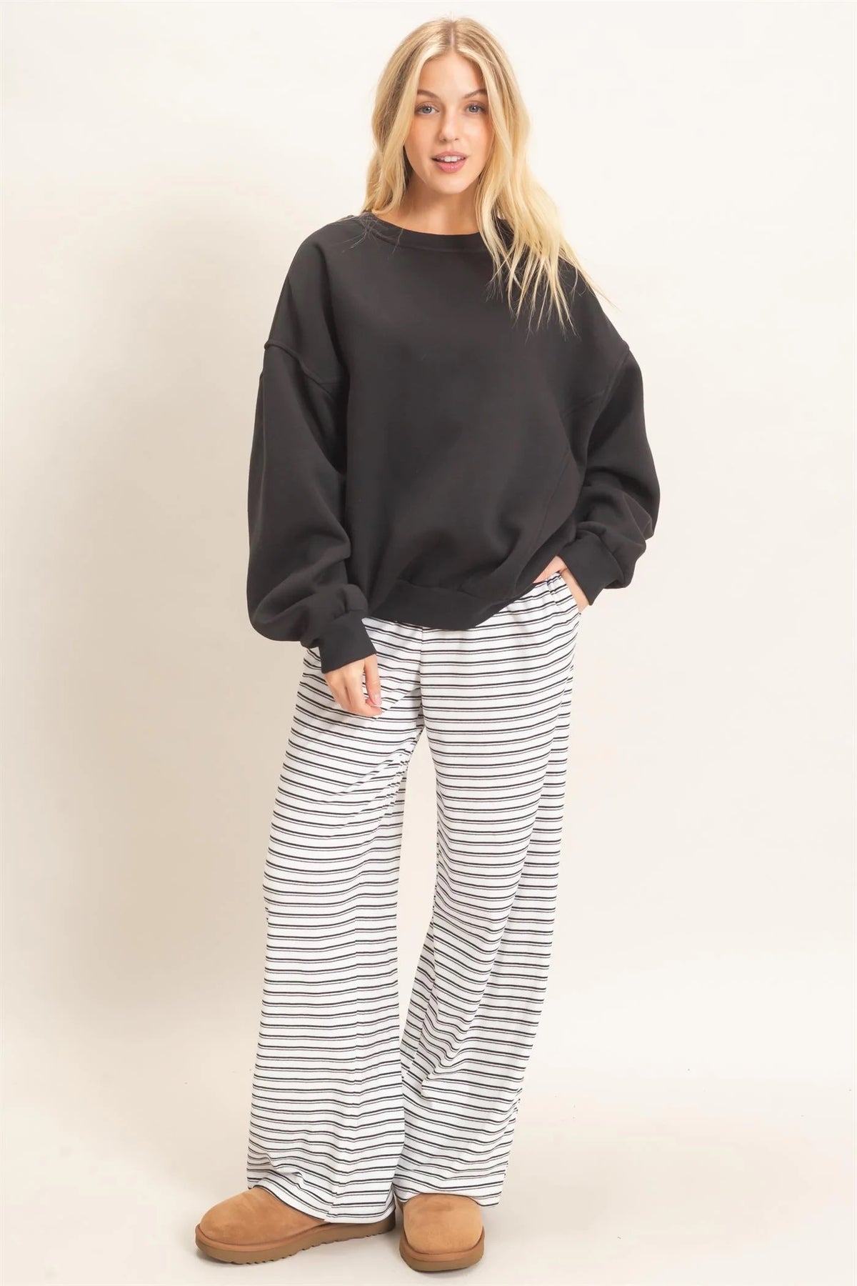Oversized Dropped Shoulder Sweatshirt