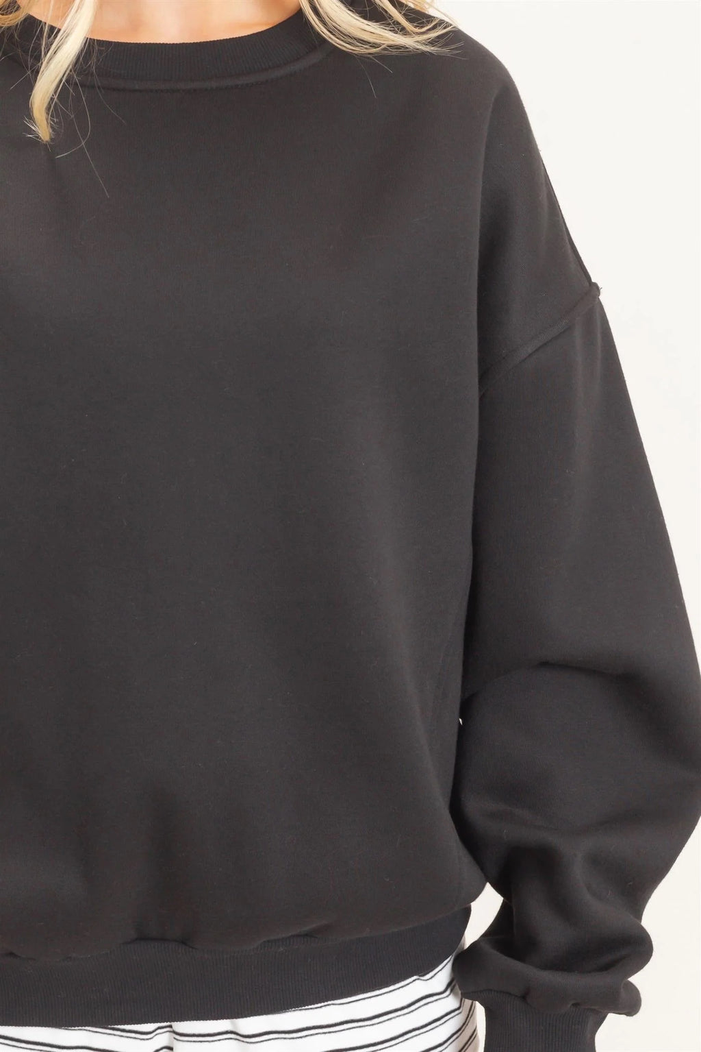 Oversized Dropped Shoulder Sweatshirt