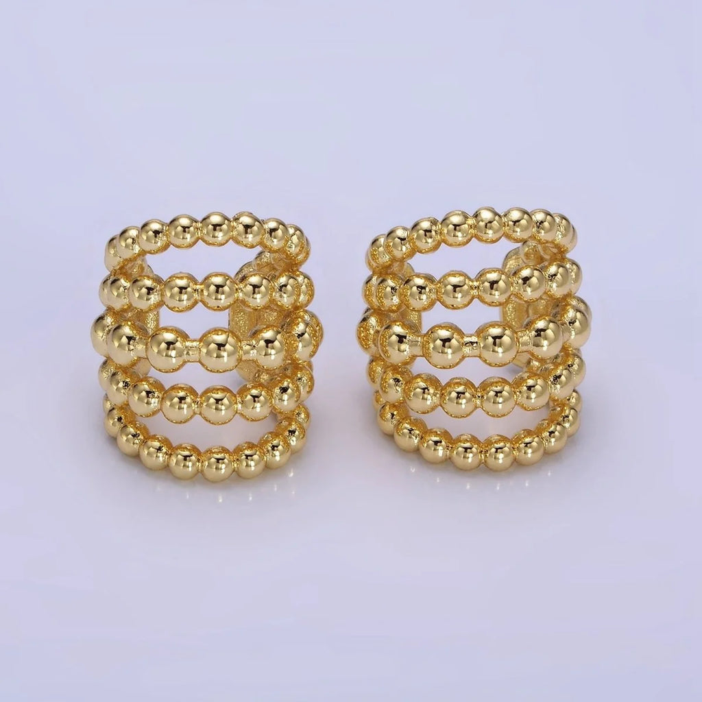 Multiple Band Wide Ear Cuff (1 Piece)