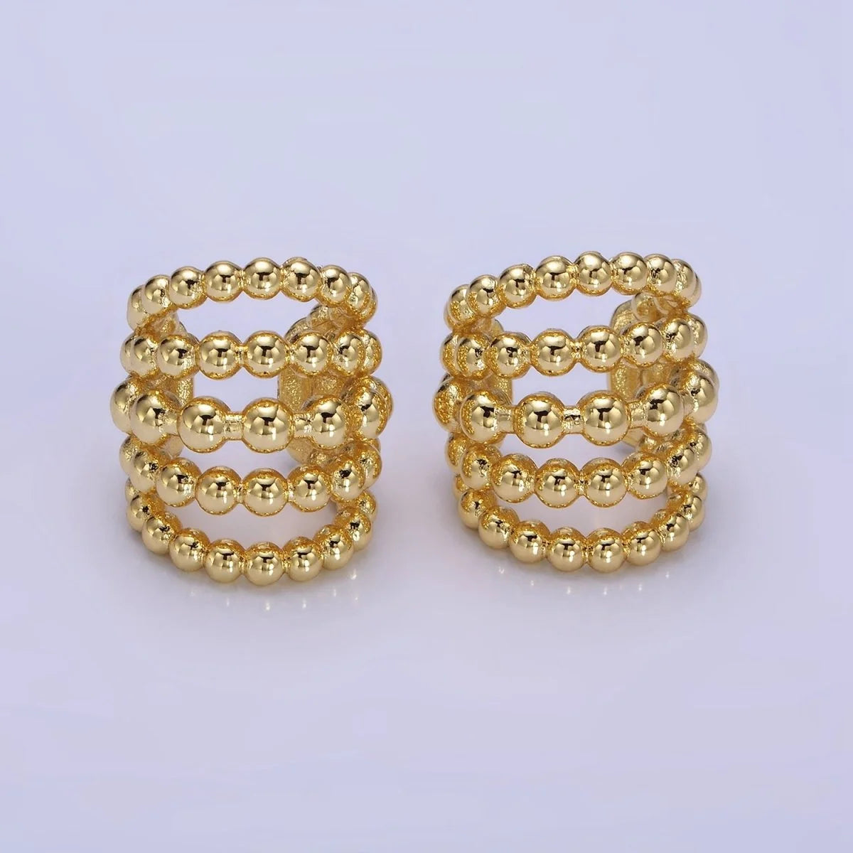 Multiple Band Wide Ear Cuff (1 Piece)