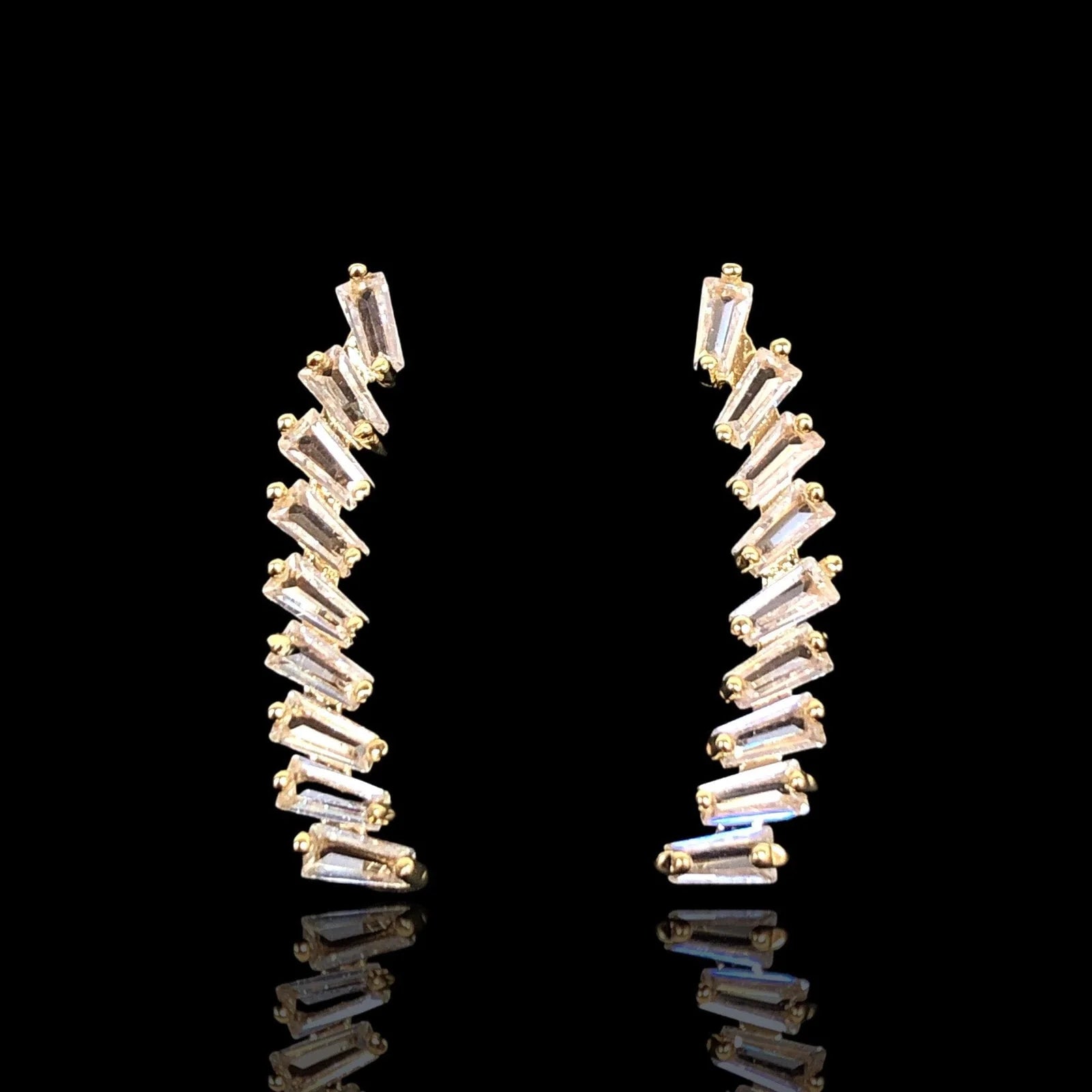 18K Gold-Filled Angel Wing Ear Climber