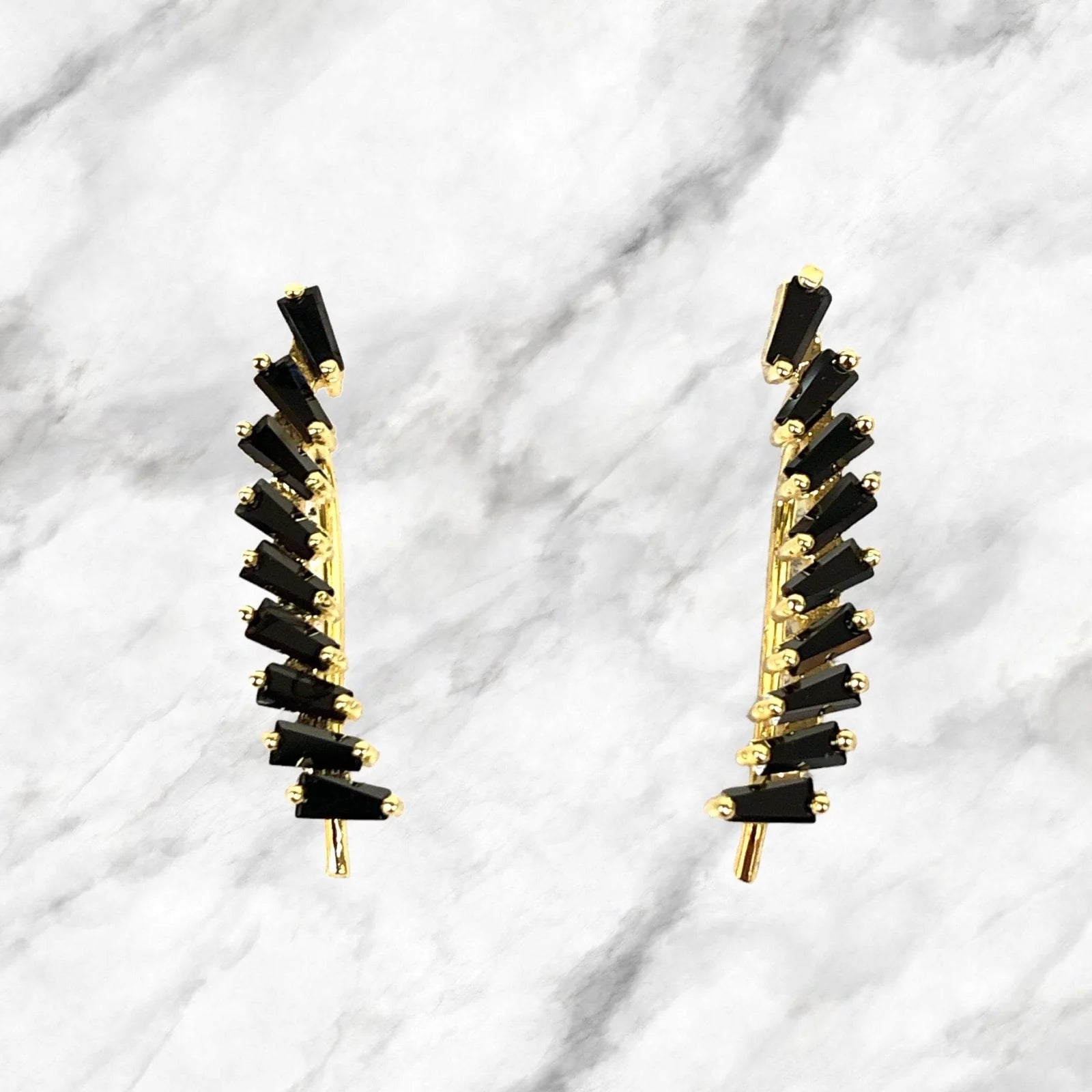 18K Gold-Filled Angel Wing Ear Climber