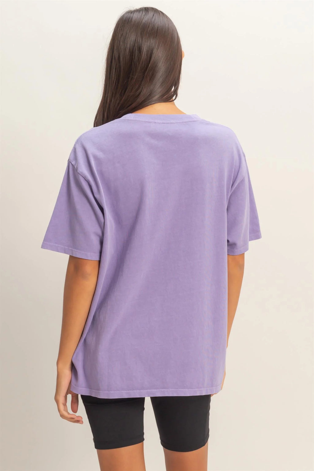 Pigment Dyed Crew Neck T-Shirt