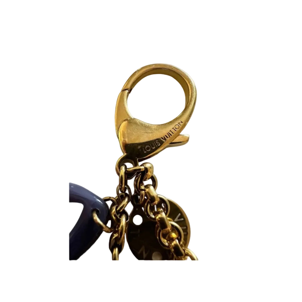 Louis Vuitton Porto Cle Taichenne Flower Key Ring Charm